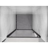 Mexen Exo-BR porte de douche pivotante 65 cm, transparente, noire - 8181-065-000-70-00