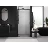 Mexen Exo porte de douche pivotante 85 cm, transparent, noir - 8181-085-000-70-00