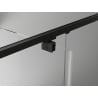 Mexen Exo porte de douche pivotante 90 cm, transparent, noir - 8181-090-000-70-00