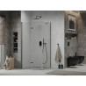 Mexen Lima cabine de douche pliante 80 x 120 cm, transparente, noire - 856-080-120-70-00