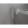 Mexen Exo portes de douche battantes doubles 70 cm, transparent, chrome - 8182-070-000-01-00
