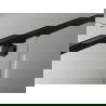Mexen Exo portes de douche doubles pivotantes 90 cm, transparentes, noires - 8182-090-000-70-00