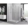 Mexen Exo-R cabine de douche pivotante 90 x 70 cm, transparent, chrome - 819-090-070-01-00