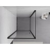 Mexen Exo-B cabine de douche pivotante 85 x 85 cm, transparent, noir - 817-085-085-70-00