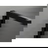 Mexen Exo cabine de douche battante 85 x 100 cm, transparent, noir - 817-085-100-70-00