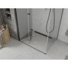 Mexen Lima cabine de douche pliante 100 x 120 cm, transparent, noire - 856-100-120-70-00