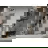 Mexen Lima Duo cabine de douche pliante 90 x 90 cm, transparent, noir - 856-090-090-70-00-02