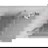 Mexen Exo cabine de douche à battant 90 x 90 cm, transparent, chrome - 819-090-090-01-00