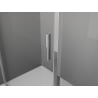 Mexen Exo cabine de douche battante 105 x 100 cm, transparent, chrome - 819-105-100-01-00