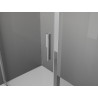 Mexen Exo-S cabine de douche coulissante 125 x 90 cm, transparent, chrome - 8151-125-090-01-00