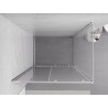 Mexen Exo-S cabine de douche coulissante 135 x 90 cm, transparent, chrome - 8151-135-090-01-00