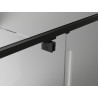 Mexen Exo-R cabine de douche battante 160 x 100 cm, transparent, noir - 819-160-100-70-00
