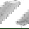 Mexen Exo cabine de douche carrée coulissante 80 x 80 cm, transparent, chrome - 8111-080-080-01-00