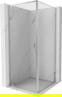 Cabine de douche pliante Mexen Exo 70 x 70 cm, transparent, chromé - 8181-070-070-01-00