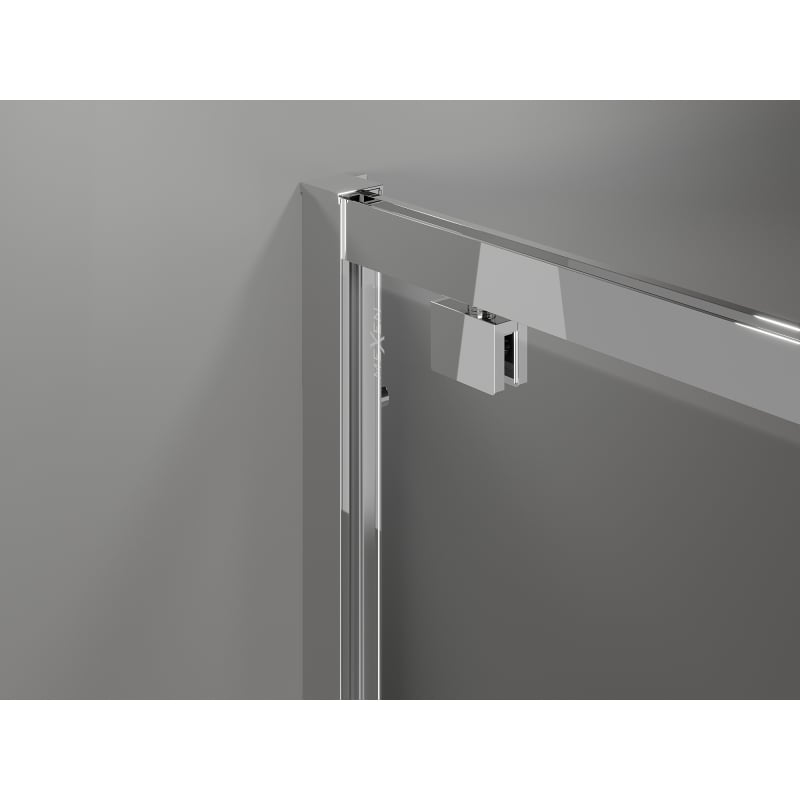 Mexen Exo-BR cabine de douche battante 85 x 75 cm, transparent, chrome - 8181-085-075-01-00