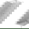 Cabine de douche pivotante Mexen Exo 80 x 80 cm, transparente, chromée - 8181-080-080-01-00