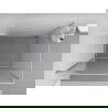 Cabine de douche battante Mexen Exo 85 x 95 cm, transparent, chrome - 8181-085-095-01-00