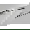 Mexen Exo cabine de douche semi-circulaire 100 x 100 cm, transparent, chrome - 8131-100-100-01-00