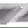 Mexen Exo cabine de douche battante 100 x 75 cm, transparente, chrome - 8182-100-075-01-00