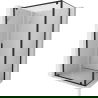 Mexen Exo cabine de douche pivotante 70 x 80 cm, transparent, noir - 8182-070-080-70-00