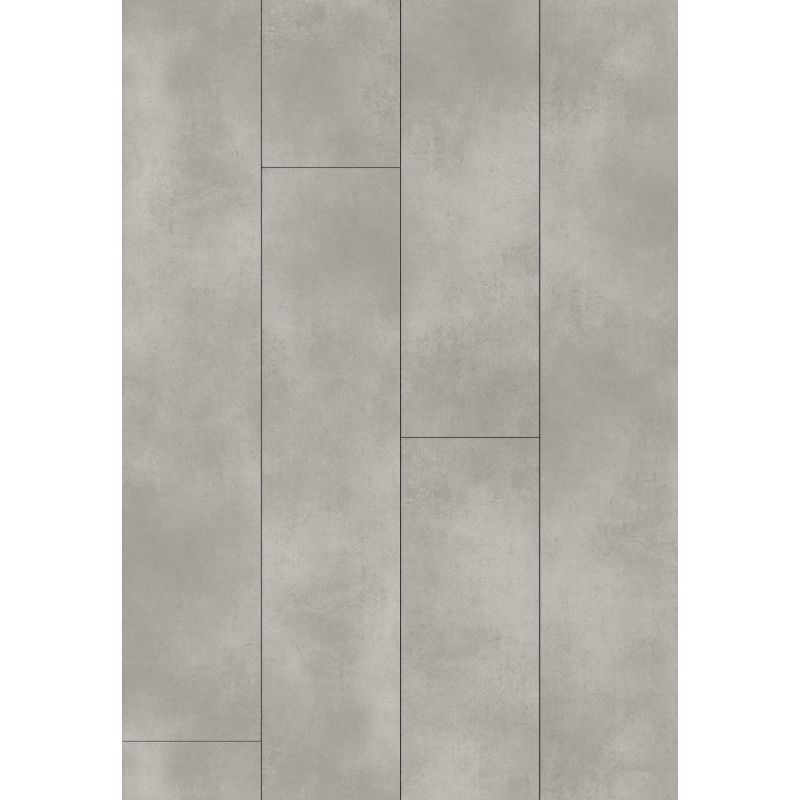 Mexen Imperial Gris panneaux vinyles 1227 x 187 mm LVT Dryback 2,5 mm, base en PVC, 4 V-fuge, Béton - F1354-1227-187-255-4V1-01