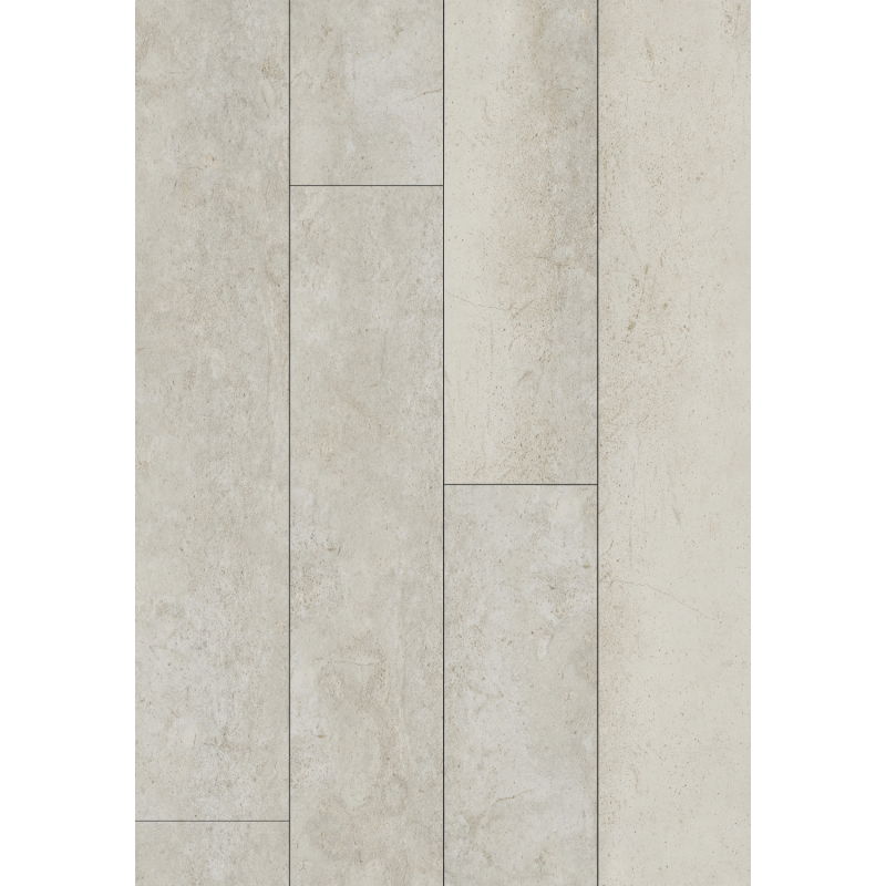 Mexen Baltic Grey panneaux vinyles 1227 x 187 mm LVT Dryback 2,5 mm, sous-couche PVC, 4 V-Joint, Travertin