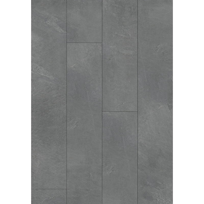 Panneaux vinyles Mexen Grey Dark 1227 x 187 mm LVT Dryback 2,5 mm, base PVC, 4 V-Joint, Ardoise - F1359-1227-187-255-4V1-01