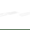 Mexen Uni dessus de meuble 200 cm, blanc brillant - 91AXX-2004-464-18-00