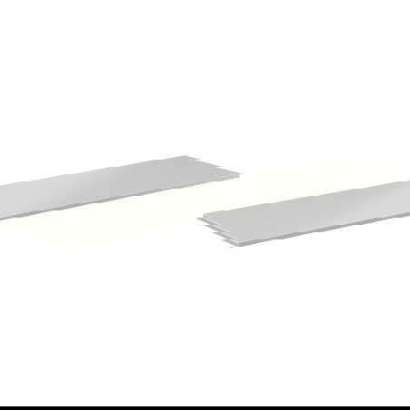 Mexen Uni dessus de meuble 200 cm, gris mat - 91AXX-2004-464-18-62