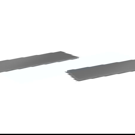 Mexen Uni plateau sous-vasque 190 cm, graphite mat - 91AXX-1904-464-18-66