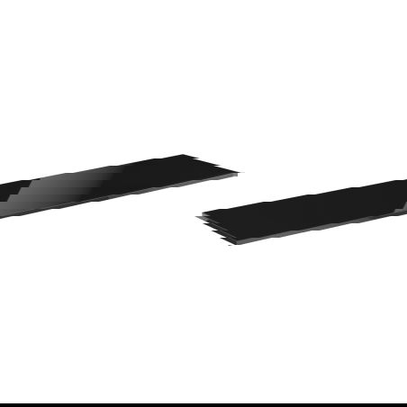 Mexen Uni plateau pour meuble 200 cm, noir brillant - 91AXX-2004-464-18-70