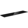 Mexen Uni plan de travail 200 cm, noir brillant - 91AXX-2004-464-18-70