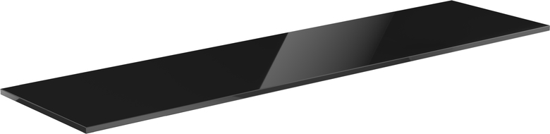 Mexen Uni plateau de meuble 220 cm, noir brillant - 91AXX-2204-464-18-70