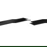 Mexen Uni plateau de meuble 200 cm, noir mat - 91AXX-2004-464-18-71