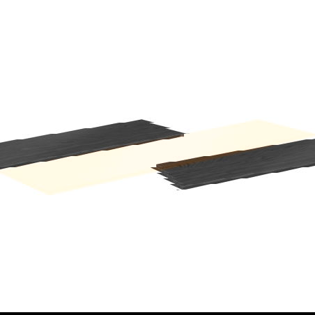 Mexen Uni planche d'étagère 190 cm, noyer - 91AXX-1904-464-18-86