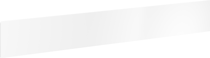 Mexen Orio panneau frontal pour meuble de salle de bain 160 x 20 cm, blanc mat - 91A10-1600-235-1-01