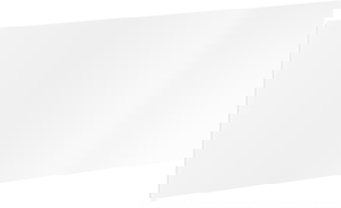 Mexen Orio façade du corps du meuble de salle de bain 100 x 43,5 cm, blanc mat - 91A10-1000-470-1-01