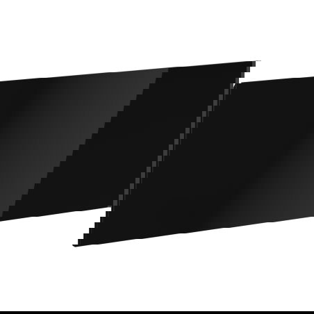 Mexen Orio façade pour corps de meuble de salle de bain 90 x 43,5 cm, noir brillant - 91A10-0900-470-1-70