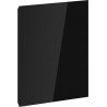 Mexen Orio façade pour le corps de placard de salle de bain 40 x 43,5 cm, noir brillant - 91A11-0400-470-1-70