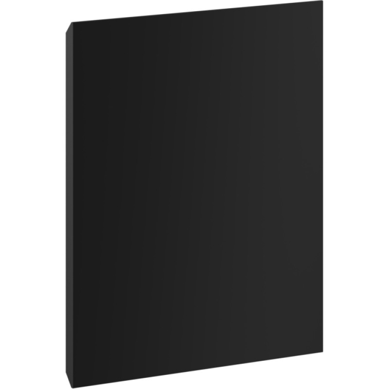 Mexen Orio façade pour le corps de l'armoire de salle de bain 45 x 43,5 cm, noir mat - 91A11-0450-470-1-71