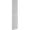 Mexen Orio façade pour meuble bas de salle de bain 35 x 80 cm (2 pièces), gris mat - 91A11-1600-300-2-62