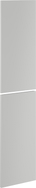Mexen Orio façade pour meuble bas de salle de bain 35 x 80 cm (2 pièces), gris mat - 91A11-1600-300-2-62