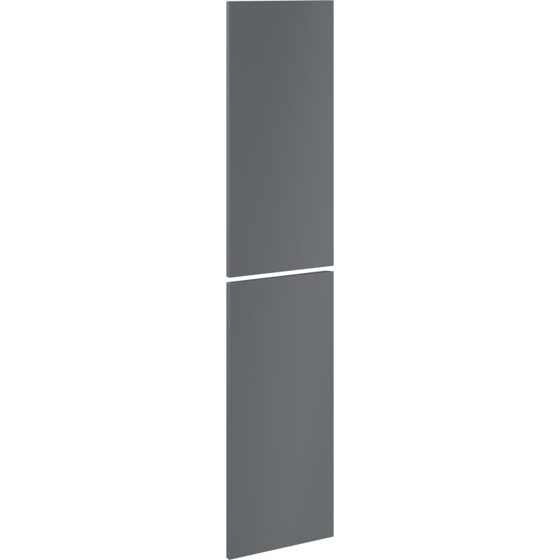 Façade Mexen Orio pour armoire de salle de bain 35 x 80 cm (2 pièces), graphite mat - 91A11-1600-300-2-66
