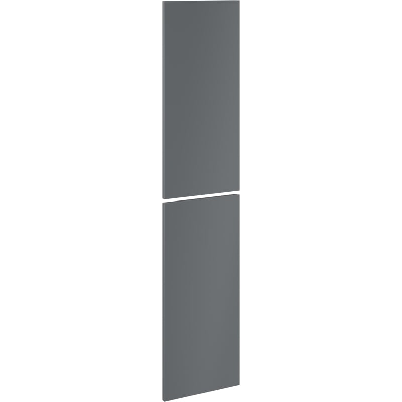 Mexen Orio face avant pour le corps de l'armoire de salle de bains 35 x 80 cm (2 pièces), graphite mat - 91A11-1600-300-2-66
