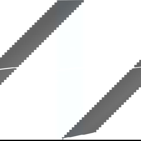 Mexen Orio face avant pour le corps du meuble de salle de bain 35 x 80 cm (2 pièces), graphite mat - 91A11-1600-300-2-66