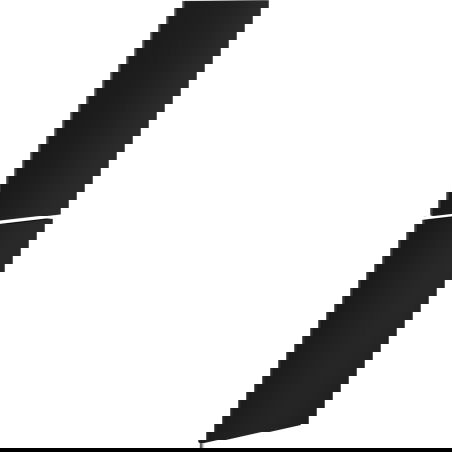 Mexen Orio façade pour le corps de l'armoire de salle de bain 35 x 80 cm (2 pcs.), noir mat - 91A11-1600-300-2-71