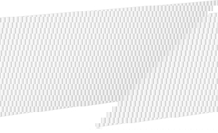 Mexen Rivel façade cannelée pour meuble de salle de bain 100 x 43,5 cm, blanc mat - 91A20-1000-470-1-01