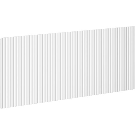 Mexen Rivel façade rainurée pour meuble de salle de bain 120 x 43,5 cm, blanc mat - 91A20-1200-470-1-01