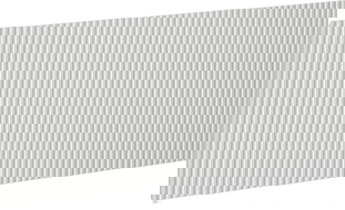 Mexen Rivel panneau avant rainuré pour caisson d'armoire de salle de bain 80 x 43,5 cm, gris mat - 91A20-0800-470-1-62