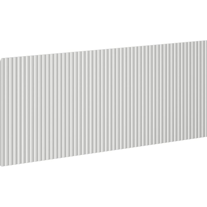 Mexen Rivel avant rainuré pour le corps de meuble de salle de bains 120 x 43,5 cm, gris mat - 91A20-1200-470-1-62